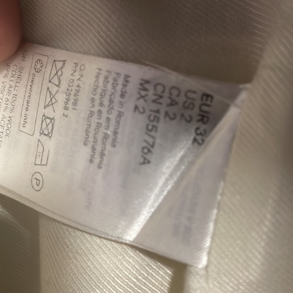 Balmain x hm blazer size xs small x 32 - Picture 6 of 9